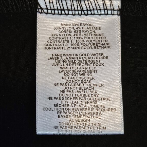 COOPER ST Black Short Sleeveless Bodycon Sheath Dress Size 8 - Picture 8 of 9